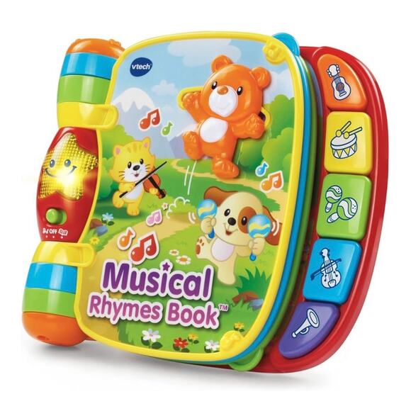 VTech Musical Rhymes Book - Picture 1 of 3